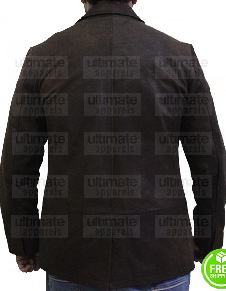 Copper Kevin Corcoran Tom Weston Jones Leather Trench Coat Copper Kevin Corcoran Tom Weston Jones Leather Trench Coat
