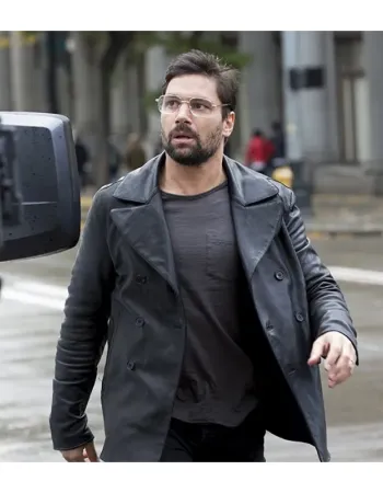 Beta Test Manu Bennett (Creed) Black Leather Jacket