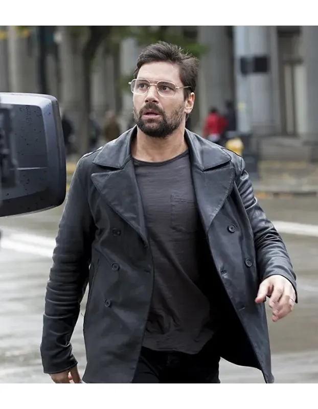 Beta Test Manu Bennett (Creed) Black Leather Jacket Beta Test Manu Bennett (Creed) Black Leather Jacket