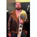 Dark Brown Shearling Dean Ambrose Jacket