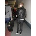 Justin Bieber Heathrow Airport Black Leather Jacket 