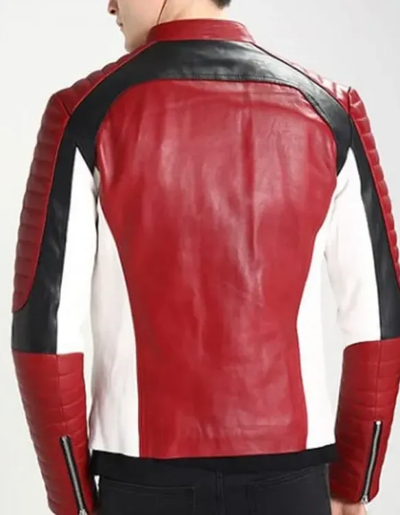 Freddie Mercury Bohemian Rhapsody Red Leather Jacket