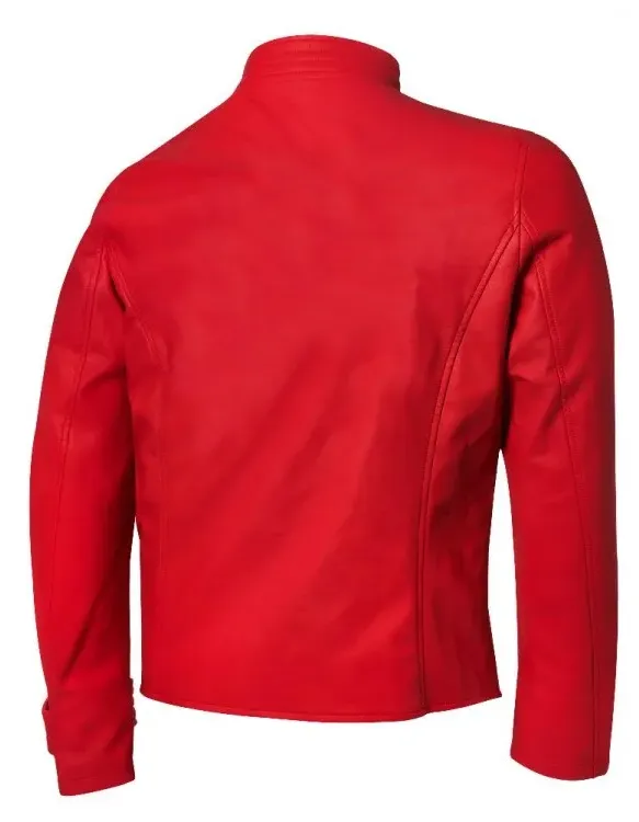 WWE Shinsuke Nakamura Red Leather Jacket WWE Shinsuke Nakamura Red Leather Jacket