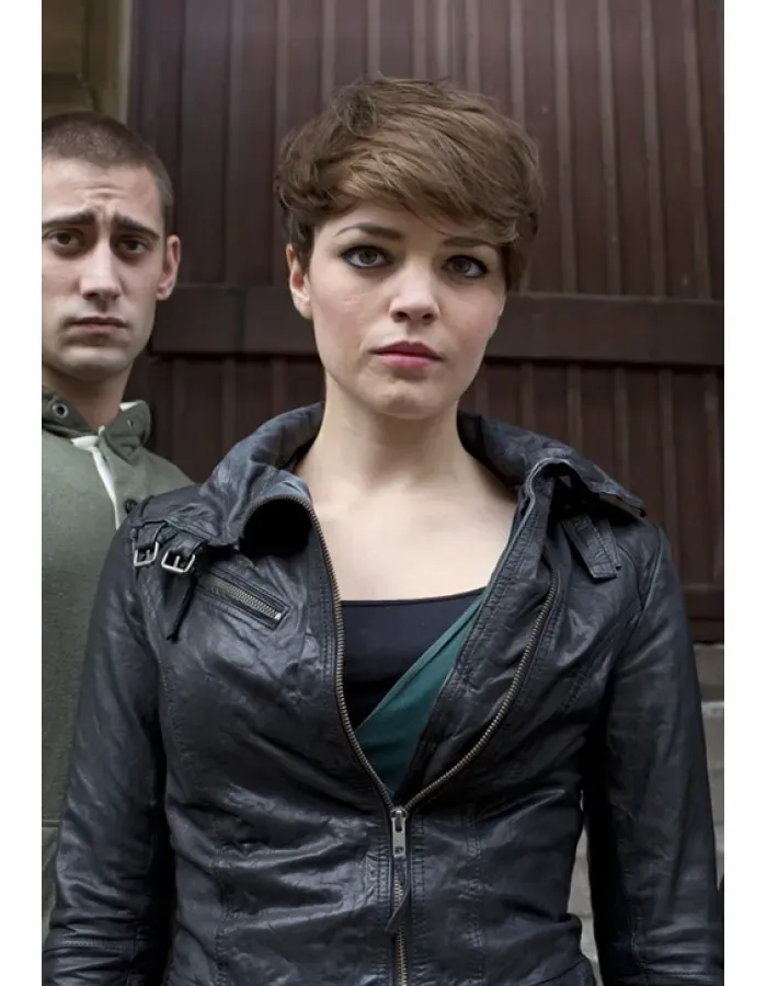 Being Human Kate Bracken Black Leather Jacket
