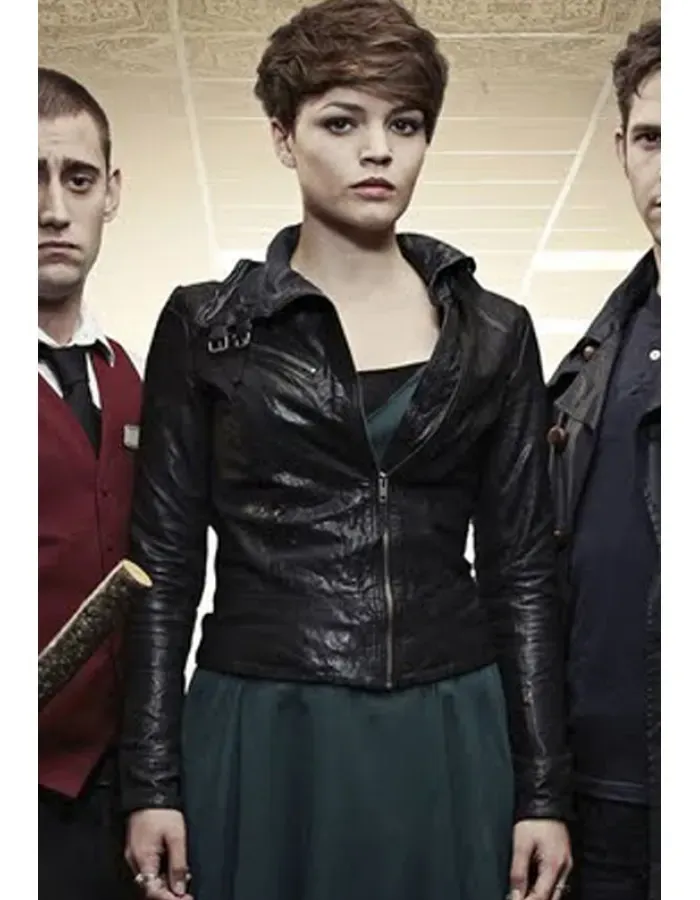 Being Human Kate Bracken Black Leather Jacket