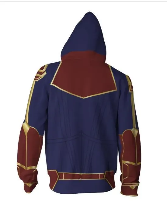Captain Marvel Carol Danvers Hoodie