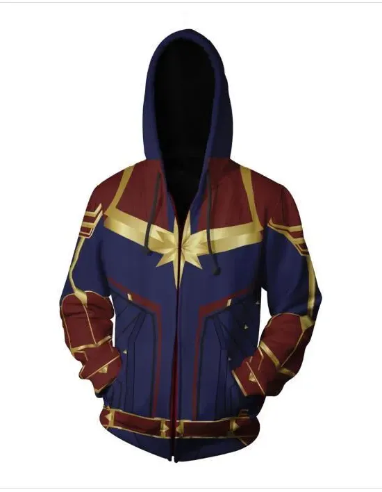 Captain Marvel Carol Danvers Hoodie