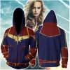 Captain Marvel Carol Danvers Hoodie Captain Marvel Carol Danvers Hoodie