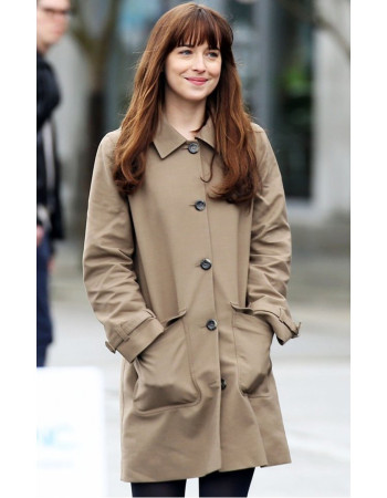 Fifty Shades Darker Anastasia Steele Trench Coat