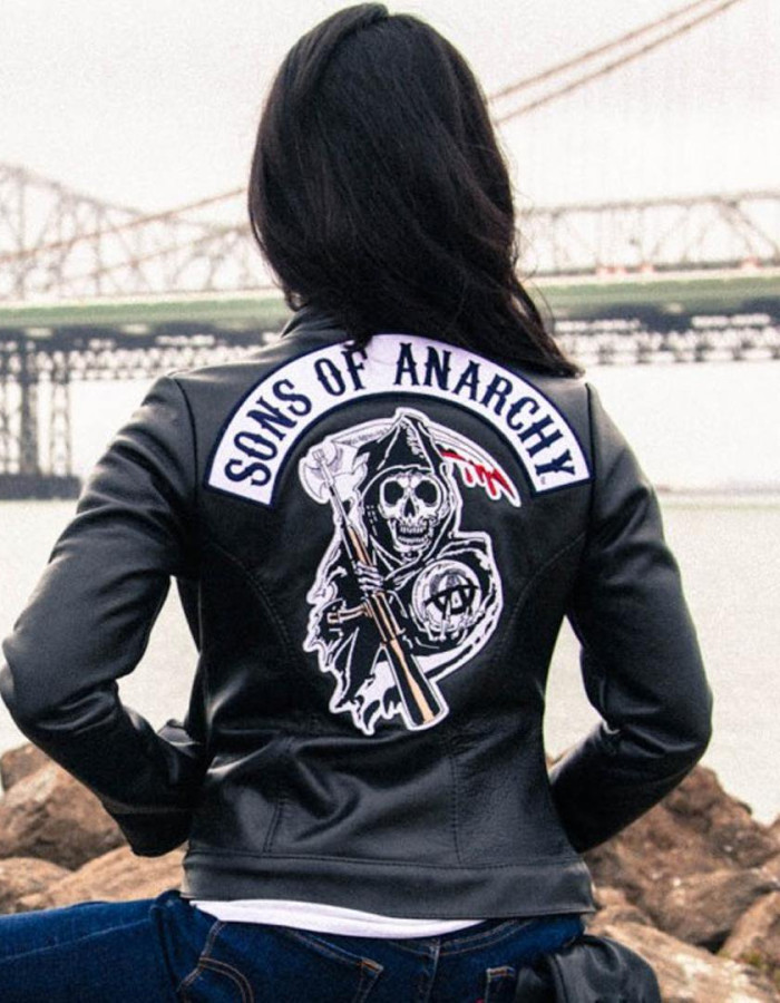GEMMA TELLER SONS OF ANARCHY LEATHER JACKET