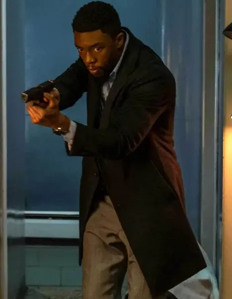 21 BRIDGES CHADWICK BOSEMAN BLACK COAT