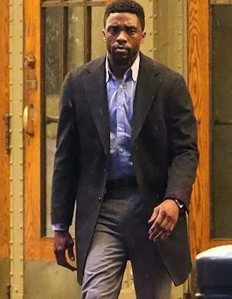21 BRIDGES CHADWICK BOSEMAN BLACK COAT