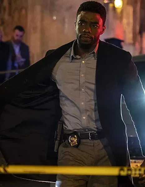 21 BRIDGES CHADWICK BOSEMAN BLACK COAT