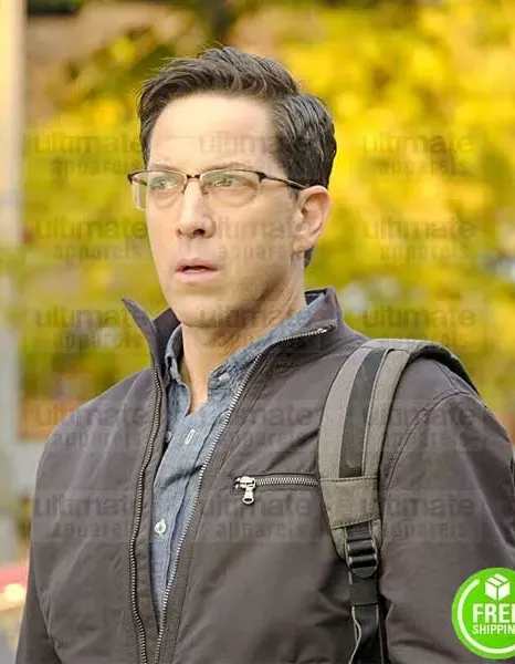 24 LEGACY DAN BUCATINSKY (ANDY SHALOWITZ) BLUE COTTON JACKET