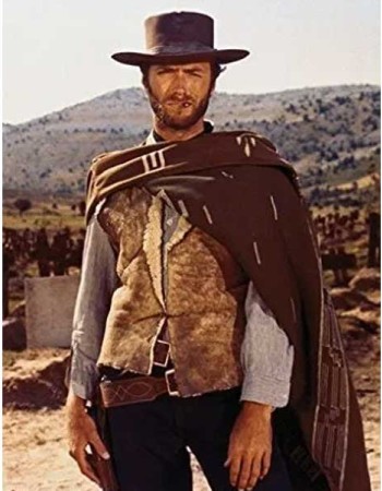 A Fistful of Dollars Clint Eastwood Shearling Vest