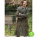 A PERFECT DAY FEDJA STUKAN (DAMIR) DISTRESSED LEATHER COAT