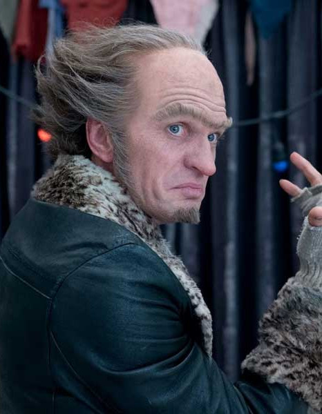 A SERIES OF UNFORTUNATE EVENTS NEIL PATRICK HARRIS BLACK FUR COLLAR COAT