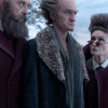 A SERIES OF UNFORTUNATE EVENTS NEIL PATRICK HARRIS BLACK FUR COLLAR COAT