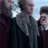 A SERIES OF UNFORTUNATE EVENTS NEIL PATRICK HARRIS BLACK FUR COLLAR COAT