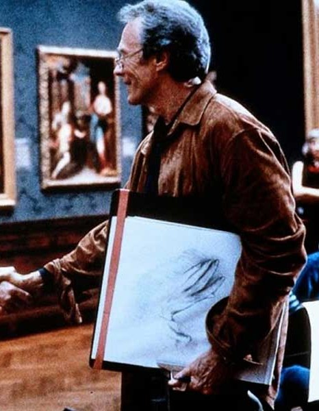 ABSOLUTE POWER CLINT EASTWOOD TAN BROWN JACKET