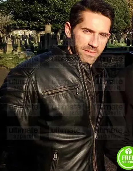 ACCIDENT MAN SCOTT ADKINS (MIKE FALLON) LEATHER JACKET ACCIDENT MAN SCOTT ADKINS (MIKE FALLON) LEATHER JACKET