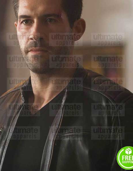 ACCIDENT MAN SCOTT ADKINS (MIKE FALLON) LEATHER JACKET ACCIDENT MAN SCOTT ADKINS (MIKE FALLON) LEATHER JACKET