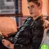 AFTER WE COLLIDED HERO FIENNES-TIFFIN (HARDIN SCOTT) BLACK LEATHER JACKET