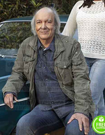 AIRPLANE MODE ERASMO CARLOS (GERMANO) GREEN COTTON JACKET AIRPLANE MODE ERASMO CARLOS (GERMANO) GREEN COTTON JACKET