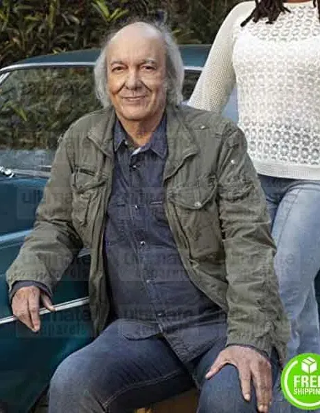 AIRPLANE MODE ERASMO CARLOS (GERMANO) GREEN COTTON JACKET AIRPLANE MODE ERASMO CARLOS (GERMANO) GREEN COTTON JACKET