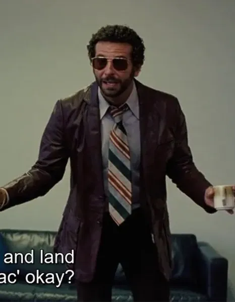 AMERICAN HUSTLE BRADLEY COOPER (RICHIE DIMASO) LEATHER JACKET AMERICAN HUSTLE BRADLEY COOPER (RICHIE DIMASO) LEATHER JACKET