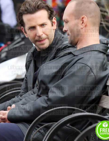 ANDREW HOWARD BLACK LEATHER JACKET