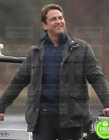 ANGEL HAS FALLEN GERARD BUTLER (MIKE BANNING) COTTON JACKET