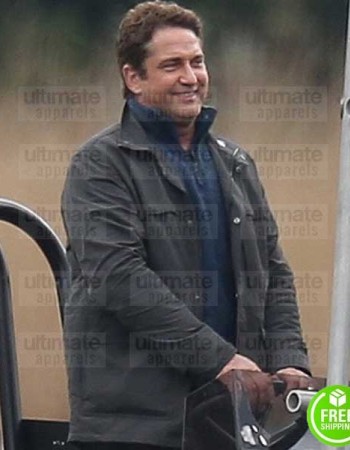 ANGEL HAS FALLEN GERARD BUTLER (MIKE BANNING) COTTON JACKET