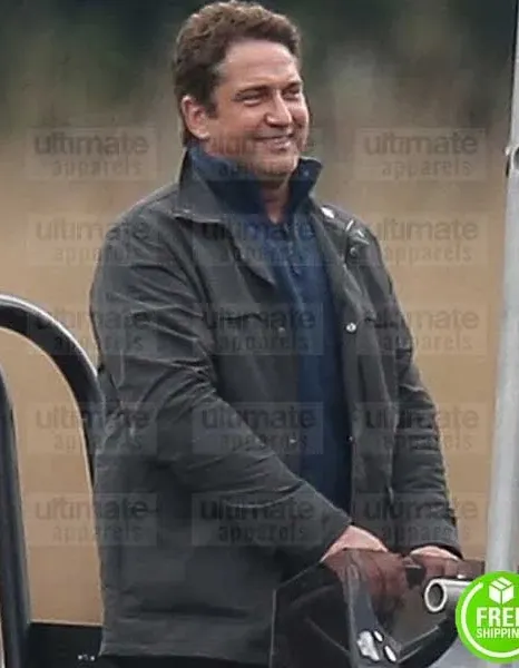 ANGEL HAS FALLEN GERARD BUTLER (MIKE BANNING) COTTON JACKET ANGEL HAS FALLEN GERARD BUTLER (MIKE BANNING) COTTON JACKET
