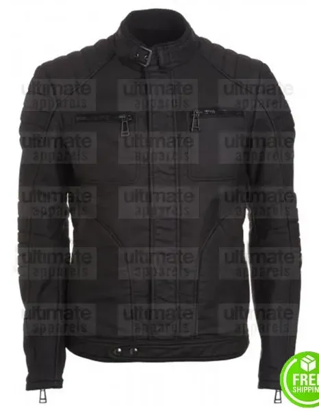 ARROW JOHN BARROWMAN (MALCOLM MERLYN) BLACK LEATHER JACKET ARROW JOHN BARROWMAN (MALCOLM MERLYN) BLACK LEATHER JACKET