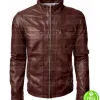 ARROW SEASON 5 DAVID RAMSEY (JOHN DIGGLE) LEATHER JACKET ARROW SEASON 5 DAVID RAMSEY (JOHN DIGGLE) LEATHER JACKET