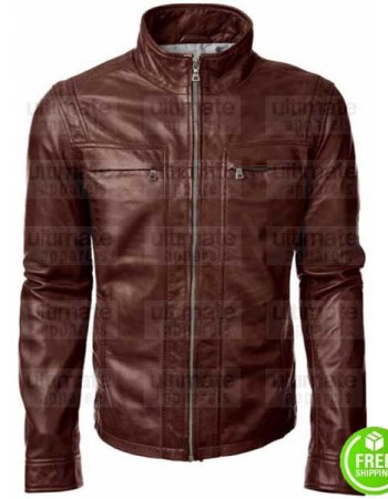 ARROW SEASON 5 DAVID RAMSEY (JOHN DIGGLE) LEATHER JACKET
