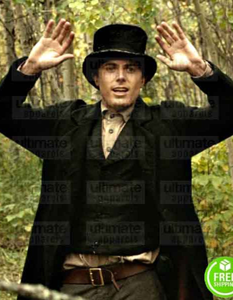 THE ASSASSINATION OF JESSE JAMES CASEY AFFLECK (ROBERT FORD) WOOL COAT THE ASSASSINATION OF JESSE JAMES CASEY AFFLECK (ROBERT FORD) WOOL COAT