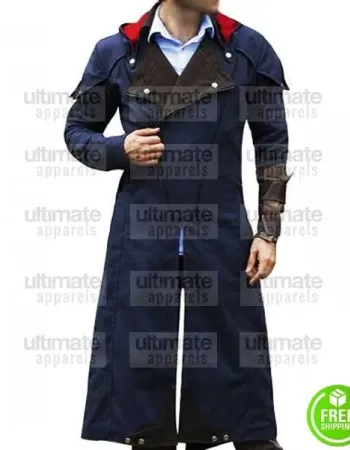 ASSASSIN'S CREED UNITY ARNO DORIAN CLOAK COSPLAY COSTUME COAT