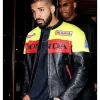 AUBREY DRAKE GRAHAM HONDA MOTORCYCLE LEATHER JACKET AUBREY DRAKE GRAHAM HONDA MOTORCYCLE LEATHER JACKET