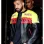 AUBREY DRAKE GRAHAM HONDA MOTORCYCLE LEATHER JACKET