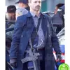 BABY DRIVER JON HAMM (BUDDY) BLUE COTTON COAT BABY DRIVER JON HAMM (BUDDY) BLUE COTTON COAT
