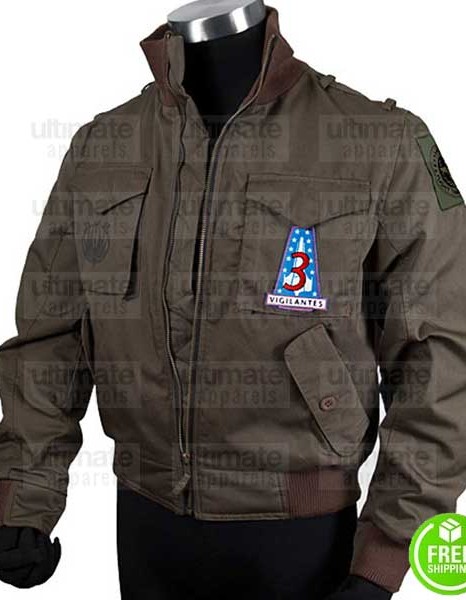 BATTLESTAR GALACTICA LEE ADAMA (JAMIE BAMBER) BROWN JACKET BATTLESTAR GALACTICA LEE ADAMA (JAMIE BAMBER) BROWN JACKET