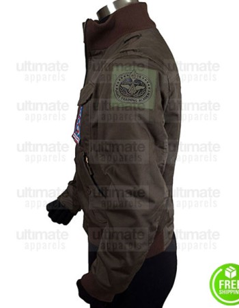 BATTLESTAR GALACTICA LEE ADAMA (JAMIE BAMBER) BROWN JACKET BATTLESTAR GALACTICA LEE ADAMA (JAMIE BAMBER) BROWN JACKET