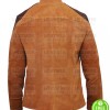 BATTLESTAR COLONIAL WARRIOR (VIPER PILOT) BROWN SUEDE LEATHER JACKET BATTLESTAR COLONIAL WARRIOR (VIPER PILOT) BROWN SUEDE LEATHER JACKET