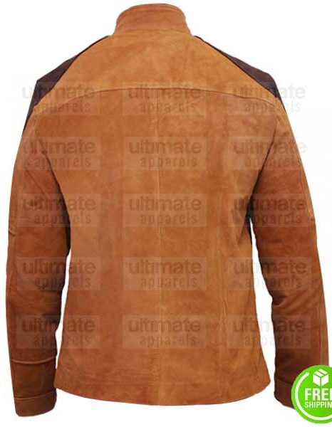 BATTLESTAR COLONIAL WARRIOR (VIPER PILOT) BROWN SUEDE LEATHER JACKET BATTLESTAR COLONIAL WARRIOR (VIPER PILOT) BROWN SUEDE LEATHER JACKET