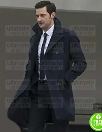 BERLIN STATION RICHARD ARMITAGE (DANIEL MILLER) COAT