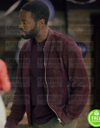 BLACK MIRROR YAHYA ABDUL MATEEN II (KARL) SUEDE JACKET