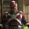 BLACK WIDOW DAVID HARBOUR (RED GUARDIAN / ALEXEI SHOSTAKOV) LEATHER COSTUME JACKET