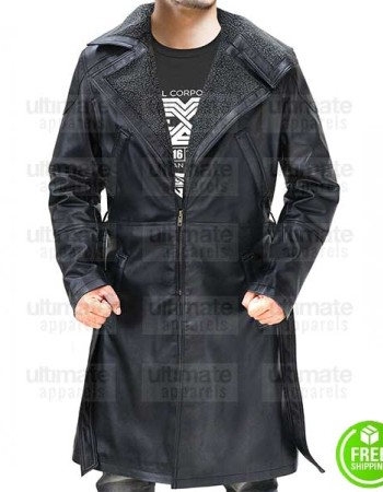 Blade Runner 2049 Officer K Fur Leather Coat
